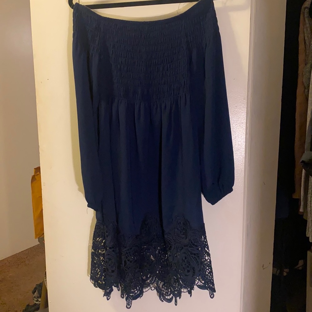 Off the shoulder dress